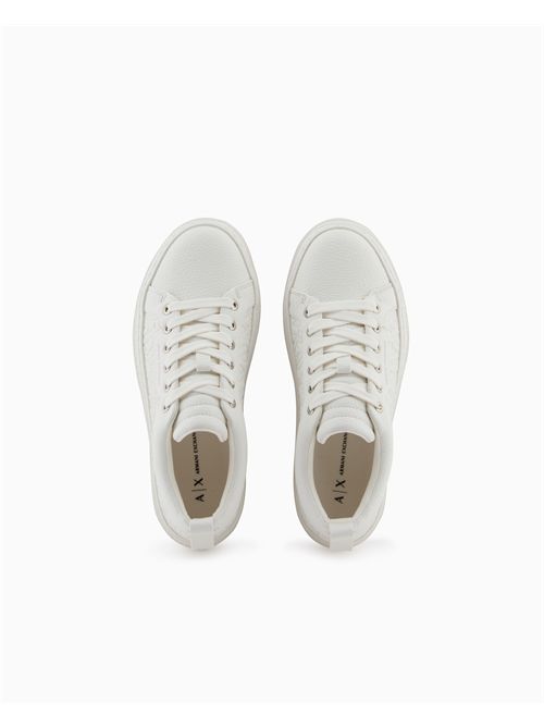 All over embossed logo sneakers ARMANI EXCHANGE | XW001630AF17351/U0011
